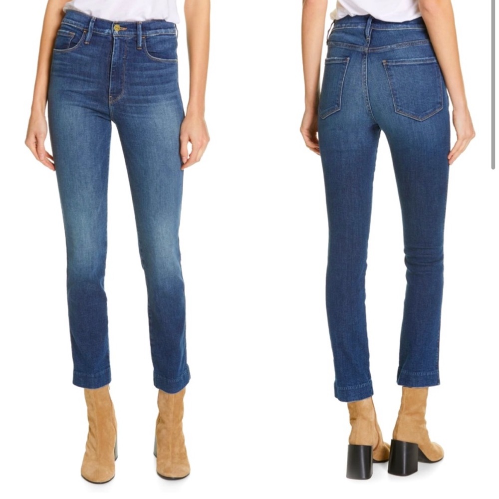 Frame Denim. Crop Hem. 23